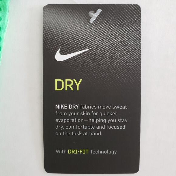 Nike Green Tank 2T Ombre Dots Sleeveless Shirt Dri-Fit - Picture 5 of 6